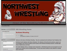 Tablet Screenshot of nwwrestling.com